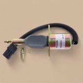 Cummins 24V Fuel Shut Off Solenoid 3928161 SA-4293-24 Compatible for Cummins Engine 6CT 6BT Hyundai HL760 R290LC-3
