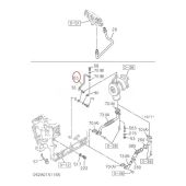 Isuzu Oil Line 8980959780 8980900550 Compatible for Isuzu Engine 4LE2 John Deere Excavator 75D 85D