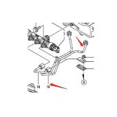 Yanmar Fuel Injection Pipe 129A00-59830 Compatible for Yanmar Engine 3TNV86CHT 4TNV86CHT 3TNV86CT 4TNV88C 4TNV86CT