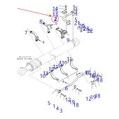 Komatsu Tube 21N-63-72780 Compatible for Komatsu Excavator PC1250-7 PC1100SP-6 PC1100SE-6 PC1250SE-7 PC1250-8R